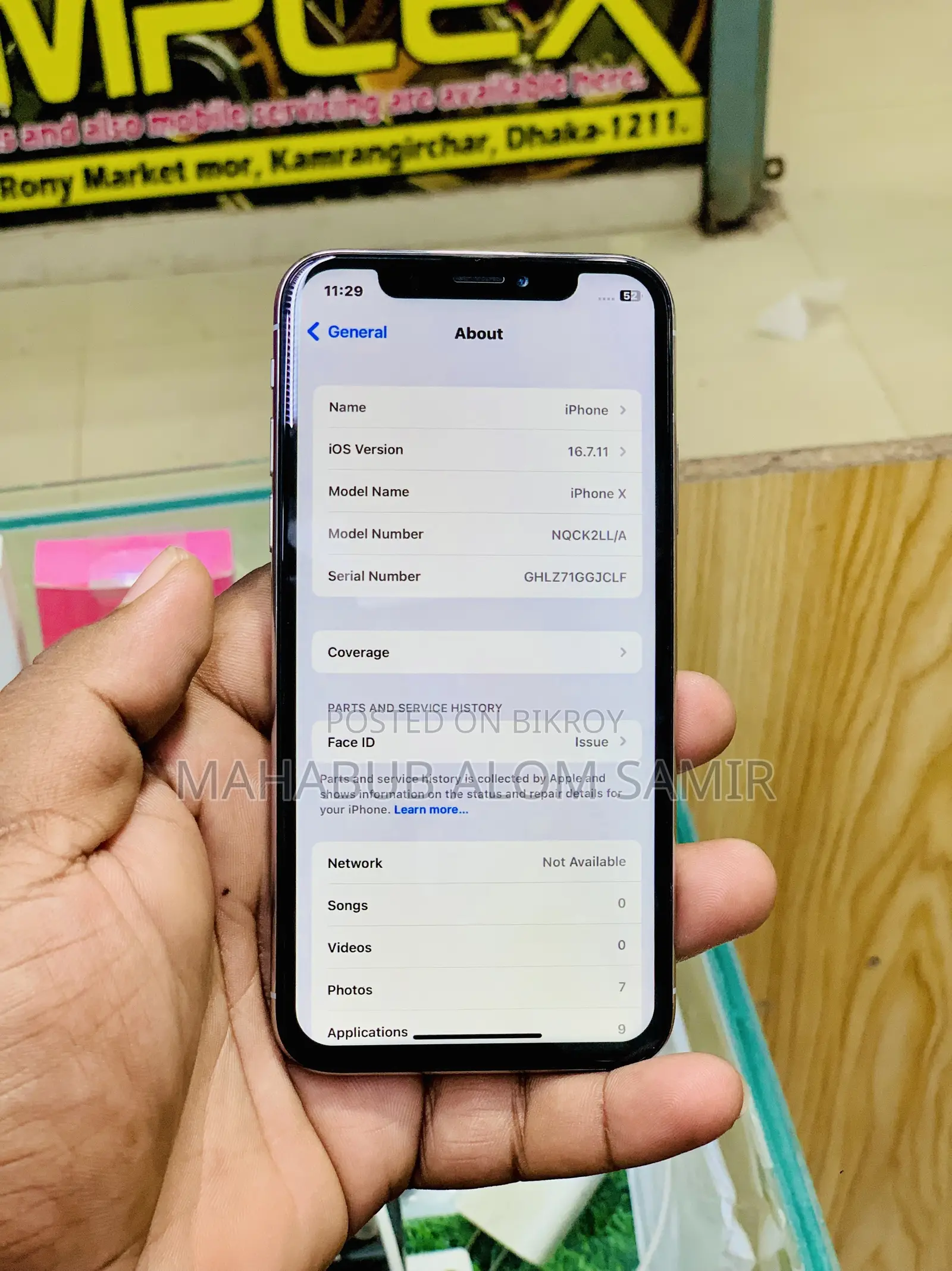 Apple iPhone X 256 GB White
