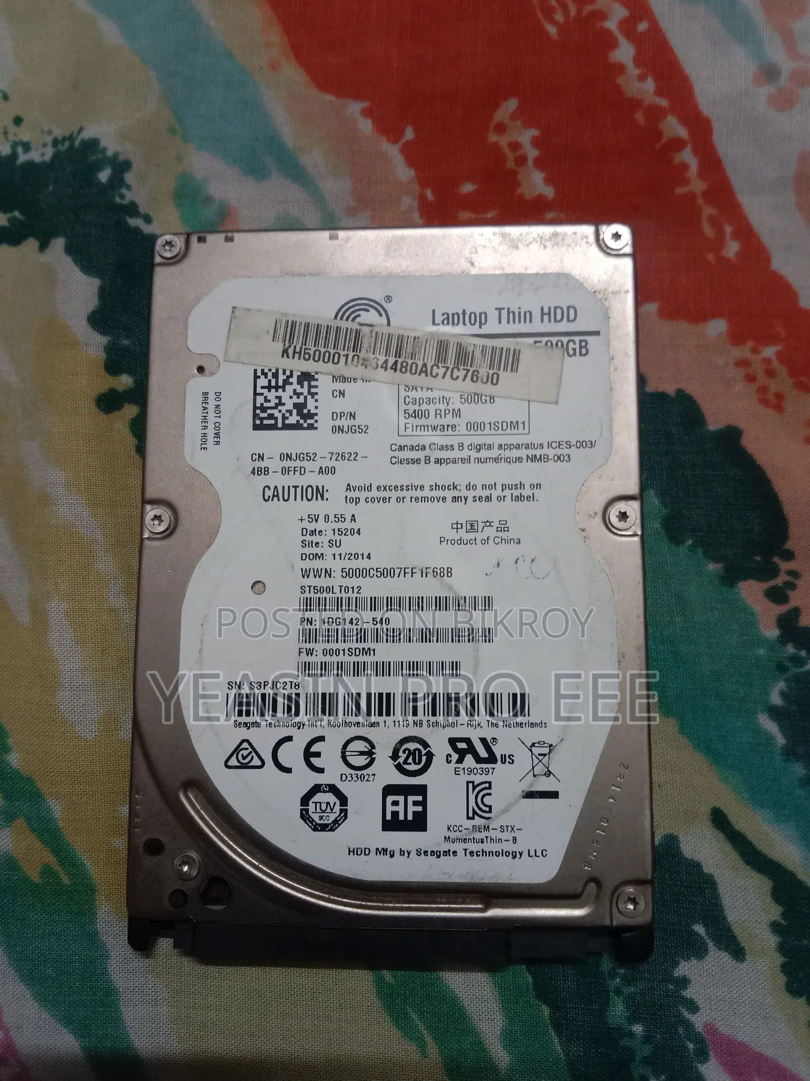 Hard Disk 500 GB