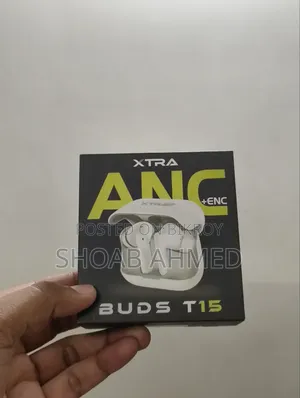 Xtra Buds T15 Anc + Enc TWS Earbuds (White)