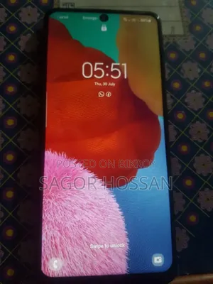 স্যামসাং গ্যালাক্সি এ৫১ ১২৮ জিবি ব্ল্যাক