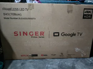 ব্যবহৃত টিভি সিঙ্গার প্রিমা সিরিজ।