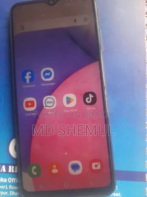 স্যামসাং গ্যালাক্সি এ০৩এস ৬৪ জিবি নীল