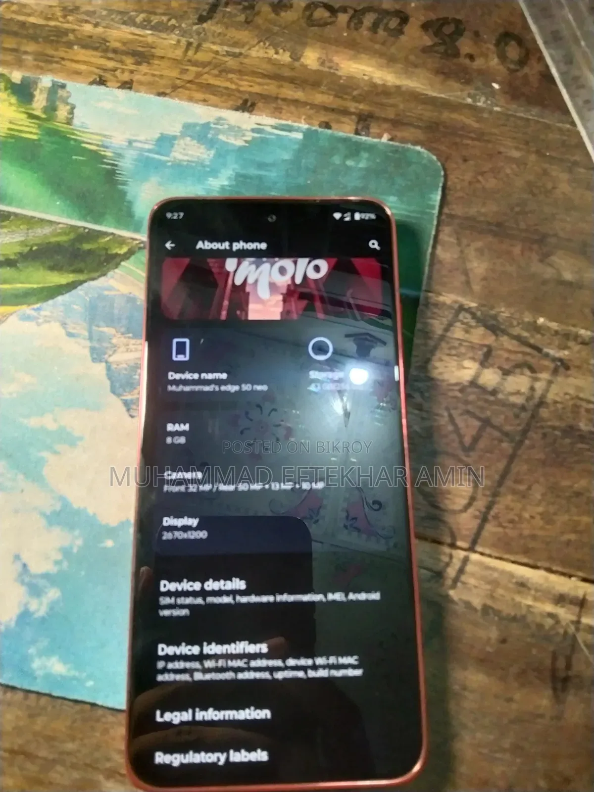 Motorola Edge 50 Neo 256 GB Orange