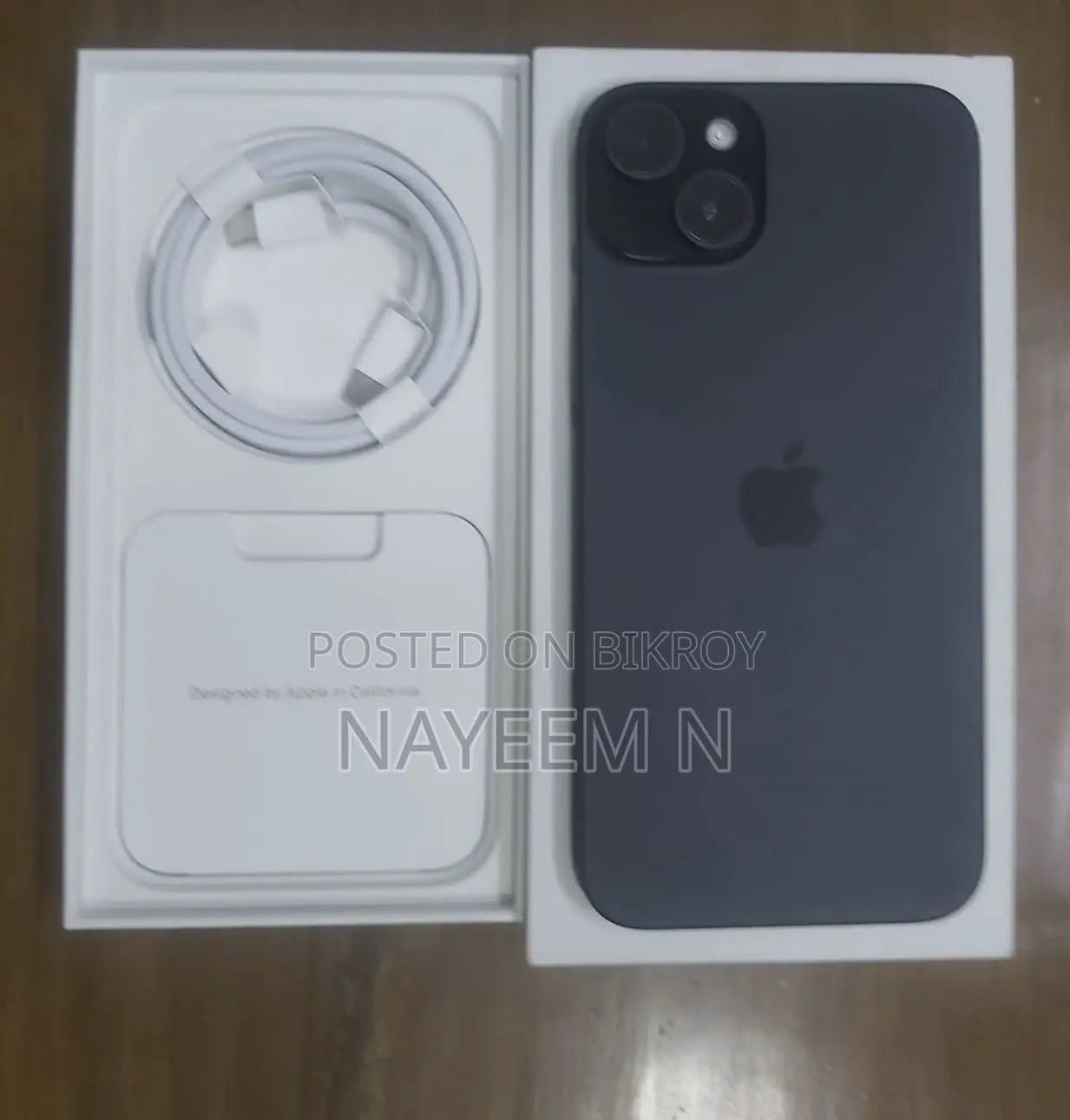Apple iPhone 15 Plus 256 GB Black