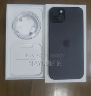 Apple iPhone 15 Plus 256 GB Black