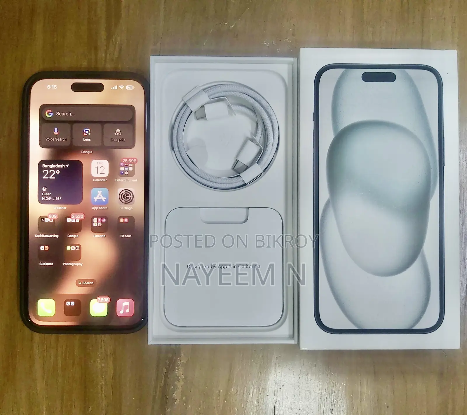 Apple iPhone 15 Plus 256 GB Black