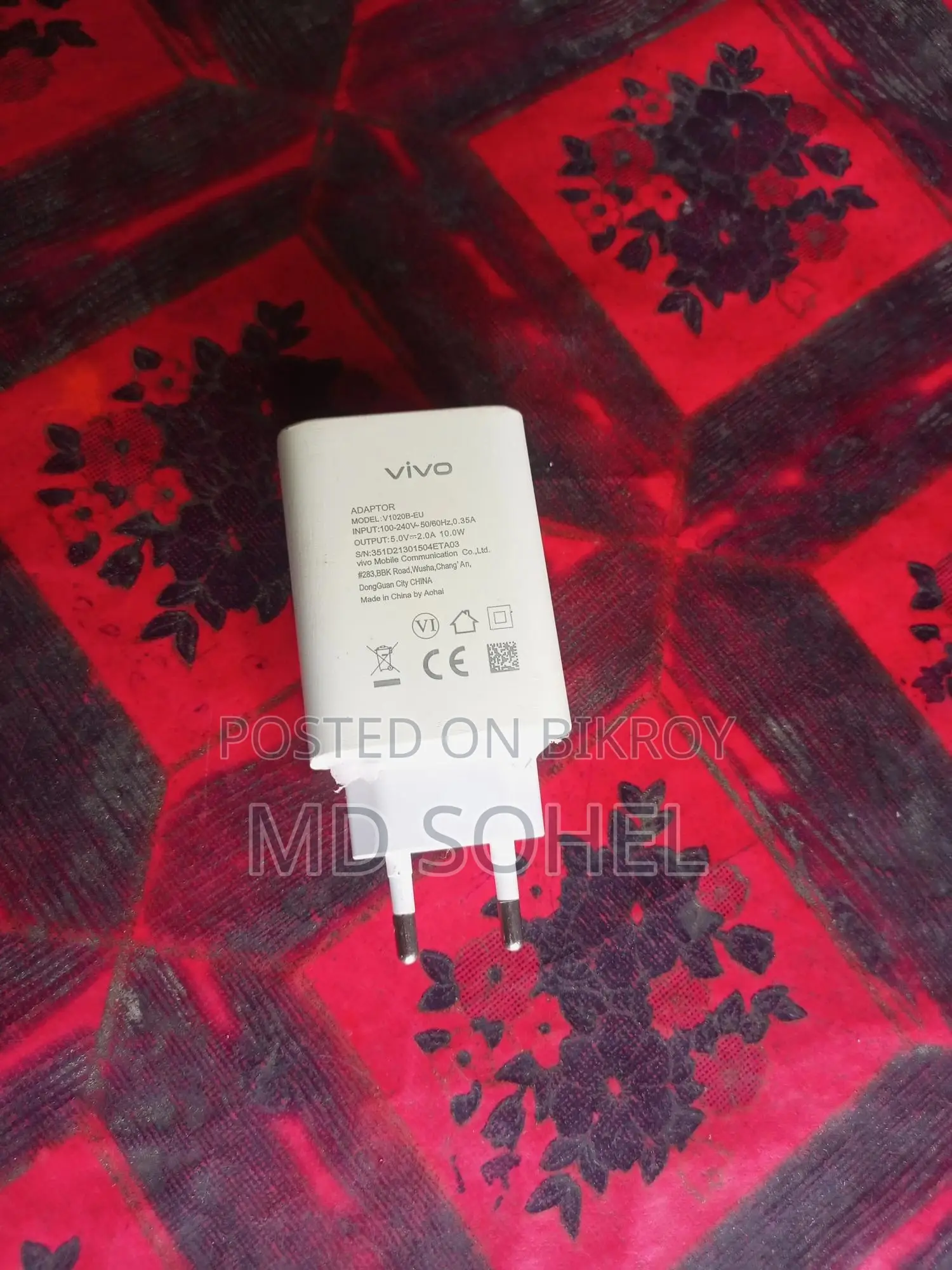 Original Phone Charger Vivo Oppo