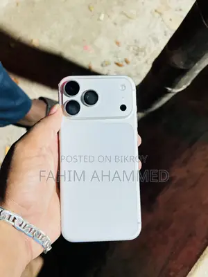 অ্যাপল আইফোন ১৭ প্রো ম্যাক্স ২৫৬ জিবি সিলভার