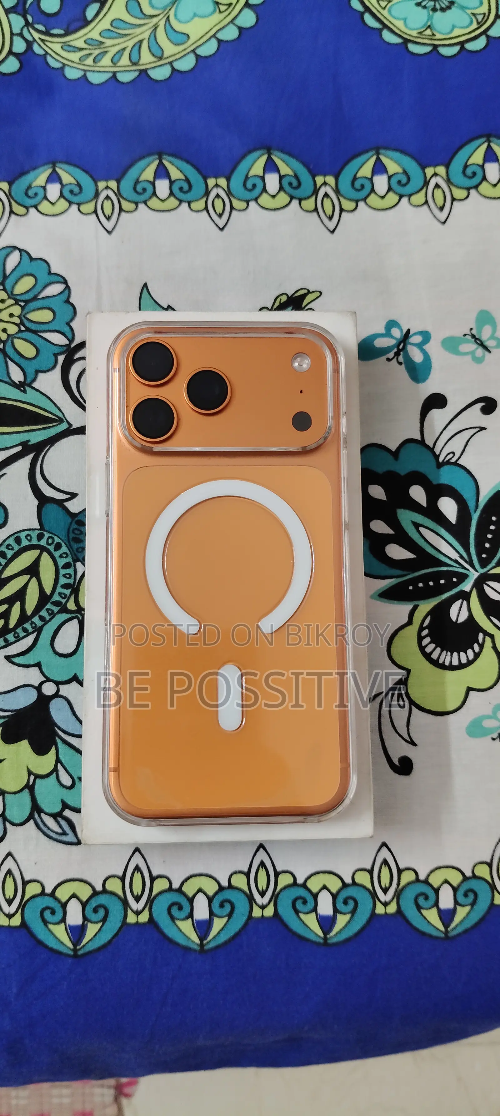 অ্যাপল আইফোন ১৭ প্রো ম্যাক্স ২৫৬ জিবি অরেঞ্জ