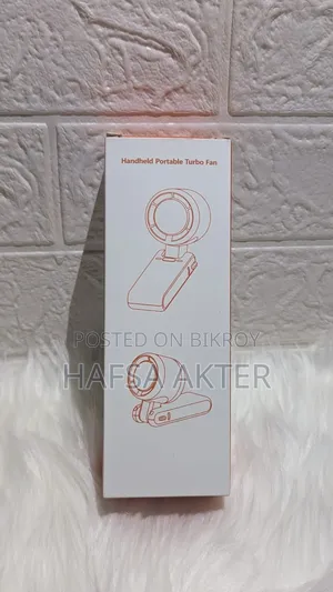 পোর্টেবল রিচার্জেবল Mini Hand Fan – Foldable Compact