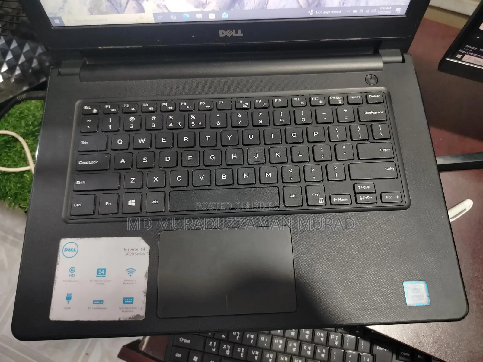 Laptop Dell Inspiron 15 4GB Intel Core I5 SSD 128GB