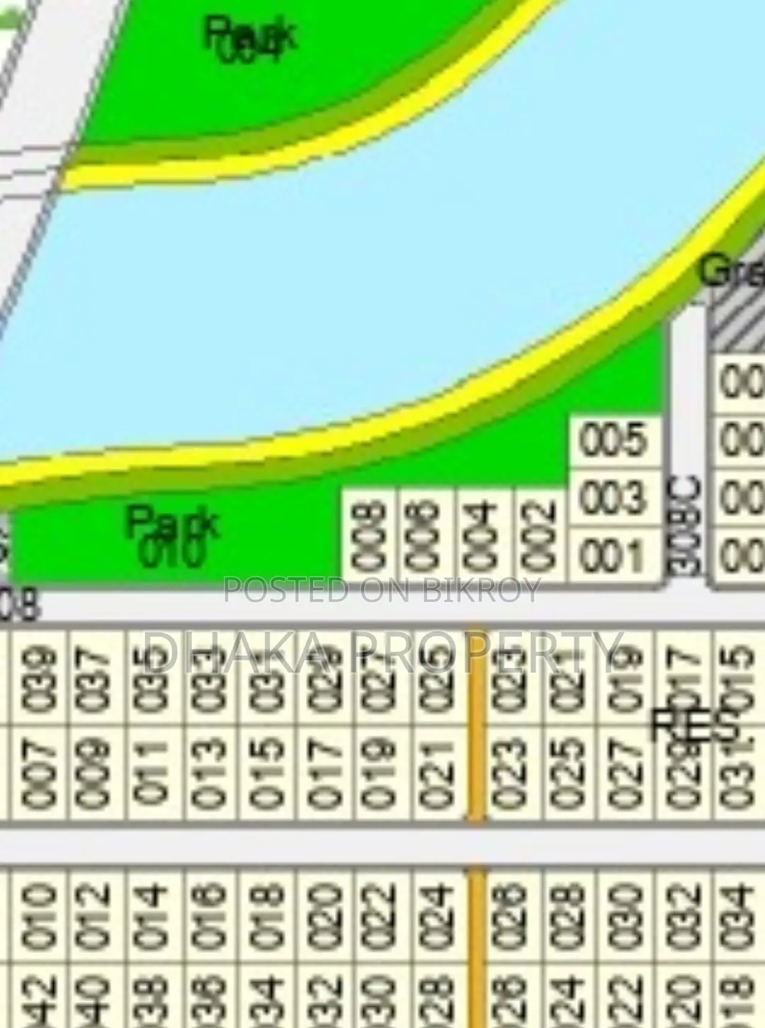 30ft Road 3 Katha Lake View North at Sector-15