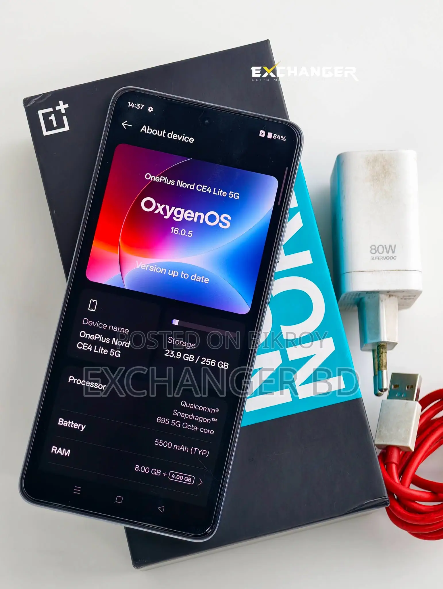 OnePlus Nord CE4 Lite 256 GB Gray