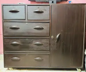 Solid Wooden Wardrobe With Drawers | Multipurpose Storage Cabinet