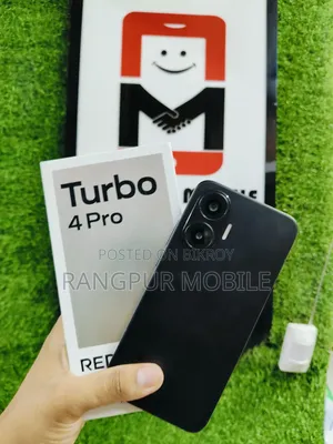 শাওমি রেডমি টার্বো ৪ প্রো ২৫৬ জিবি ব্ল্যাক
