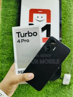 শাওমি রেডমি টার্বো ৪ প্রো ২৫৬ জিবি ব্ল্যাক