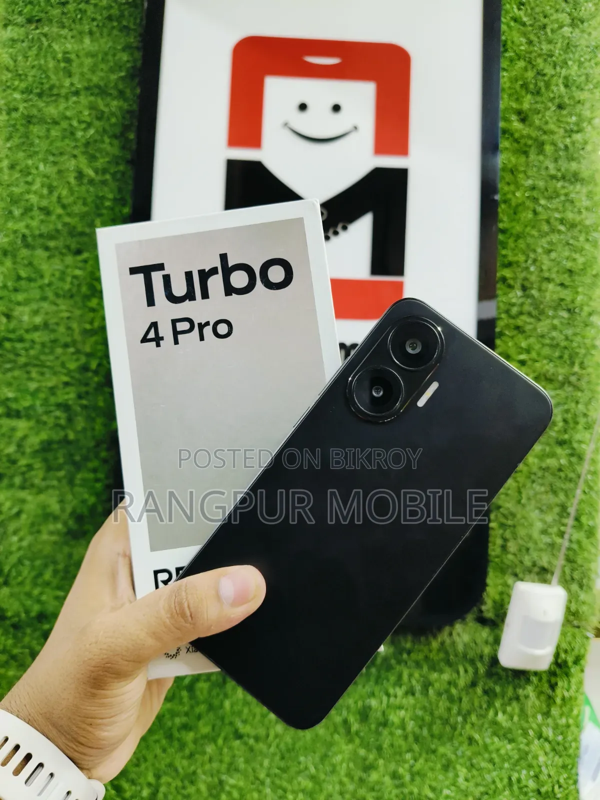 শাওমি রেডমি টার্বো ৪ প্রো ২৫৬ জিবি ব্ল্যাক