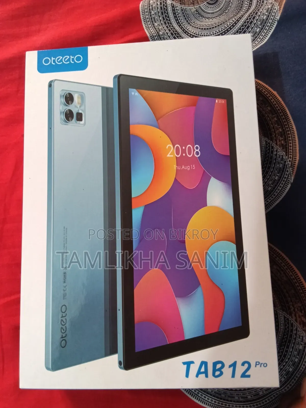 ওটিটো ট্যাব ১২ প্রো ৫১২ জিবি