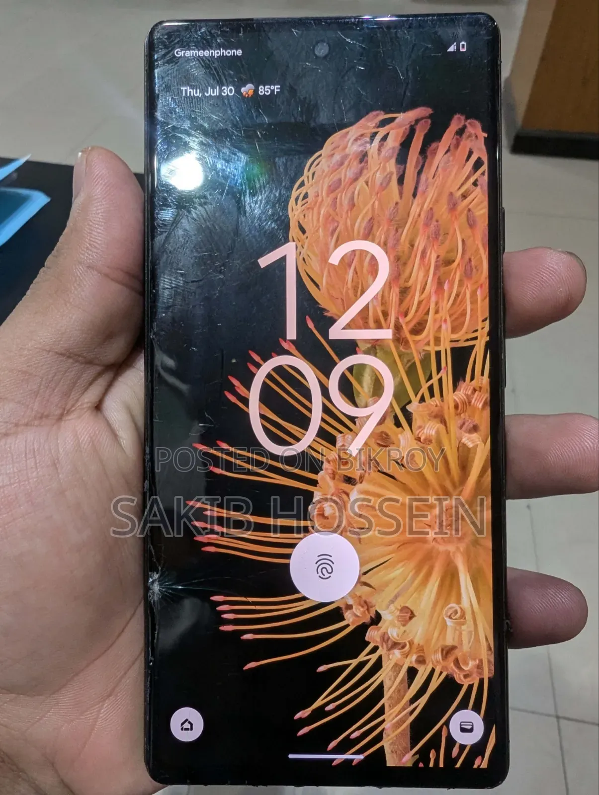 গুগল পিক্সেল ৬ ১২৮ জিবি হোয়াইট