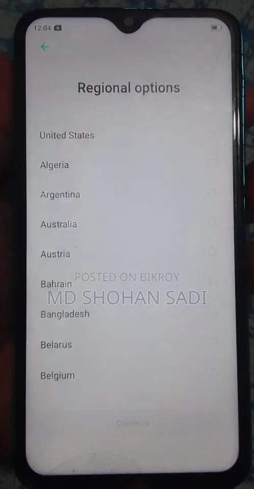 Oppo A12 32 GB Blue
