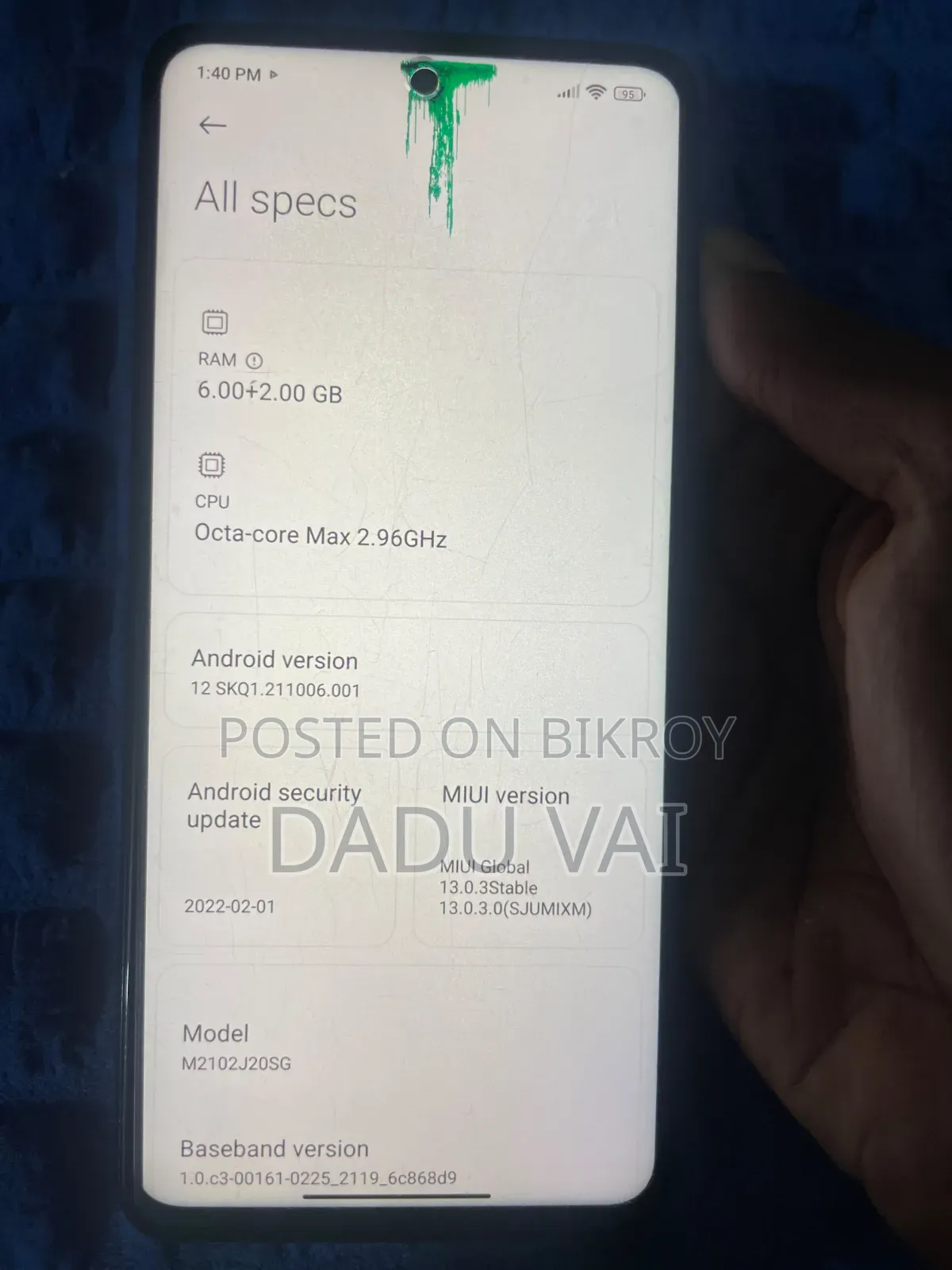 Xiaomi Poco X3 Pro 128 GB Blue