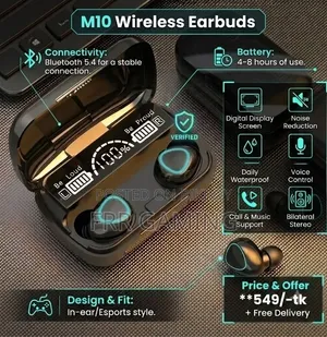 M10 TWS Earbuds