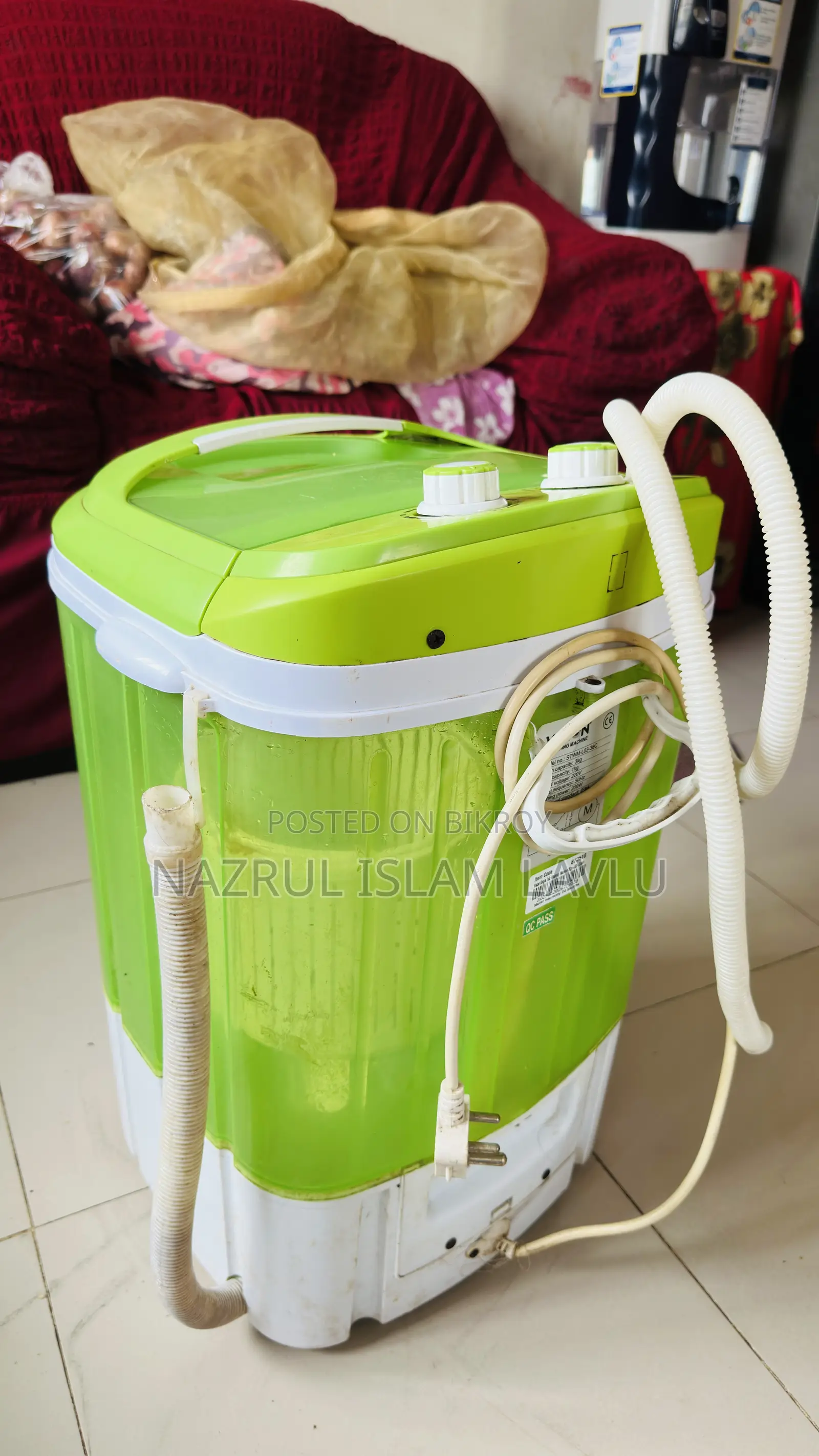 Vision Washing Machine 3.0kg Model - STWM-L03-38C