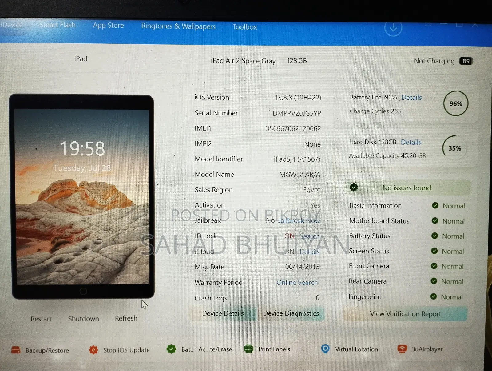 Apple iPad 128 GB Silver
