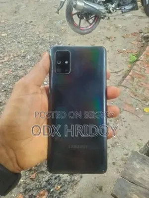 স্যামসাং গ্যালাক্সি এ৭১ ১২৮ জিবি ব্ল্যাক