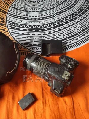 Canon 750D With 55-250mm Zoom Lens