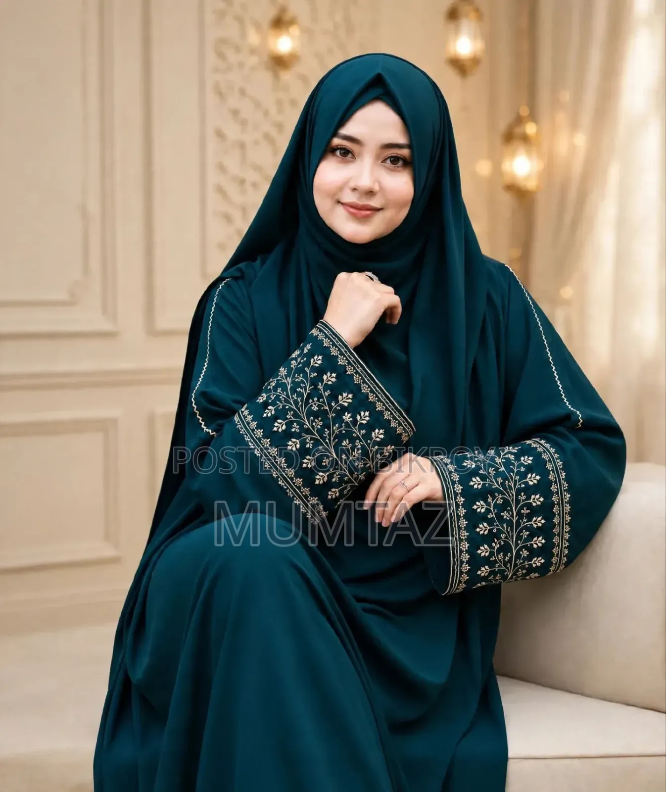 আন্জার এমব্রয়ডারি বোরকা (শুধুমাত্র বোরকা)