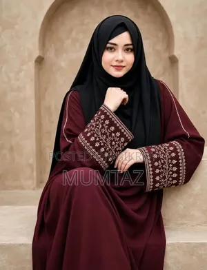 আন্জার এমব্রয়ডারি বোরকা (শুধুমাত্র বোরকা)