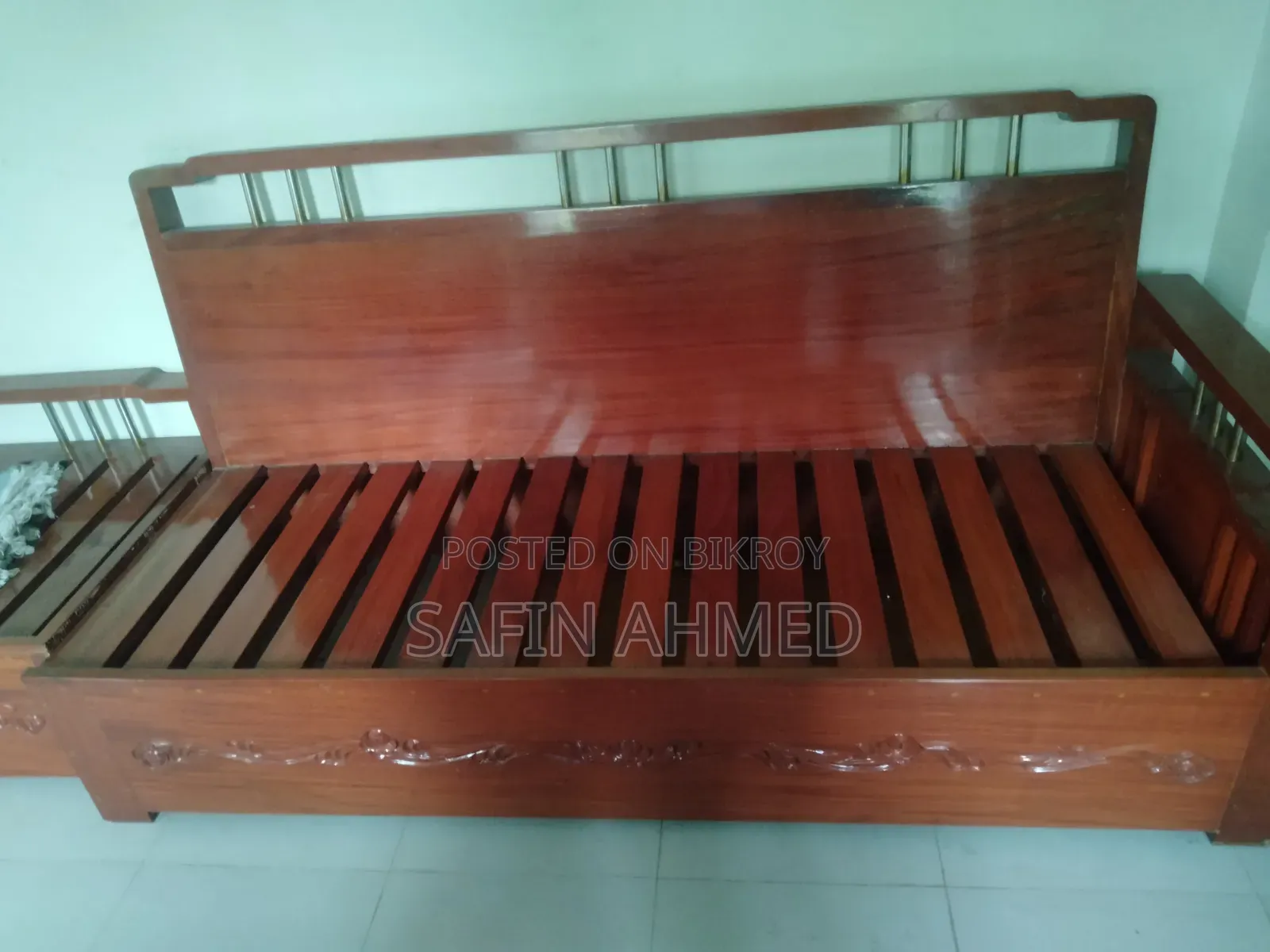সেগুন কাঠের সোফা সেট