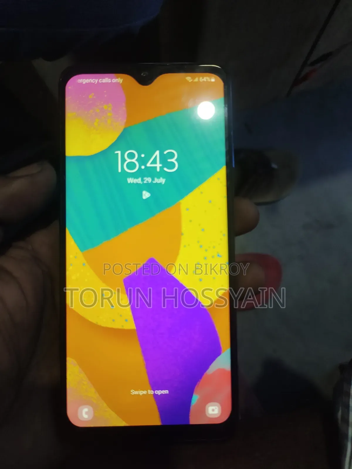 স্যামসাং গ্যালাক্সি এফ২২ ১২৮ জিবি নীল