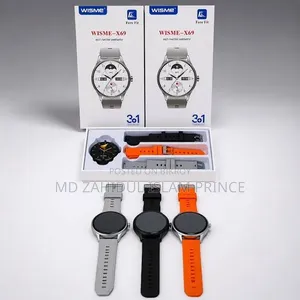 New WISME X69 Smart Watch – 3+1 Strap Edition