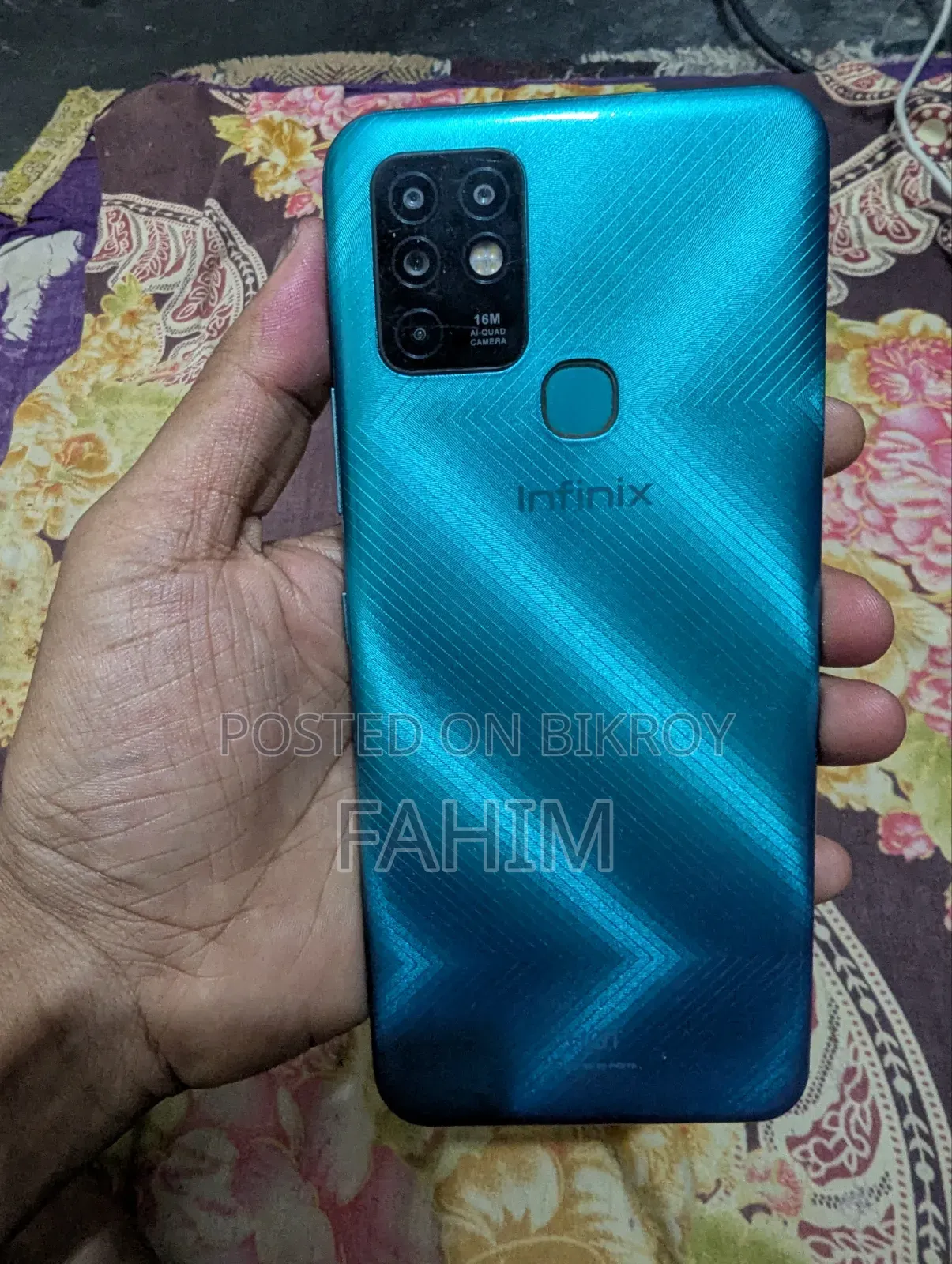ইনফিনিক্স হট ১০ ১২৮ জিবি ব্লু