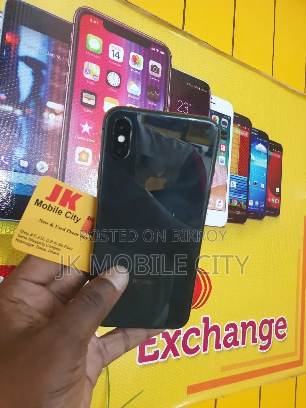 Apple iPhone X 64 GB Black