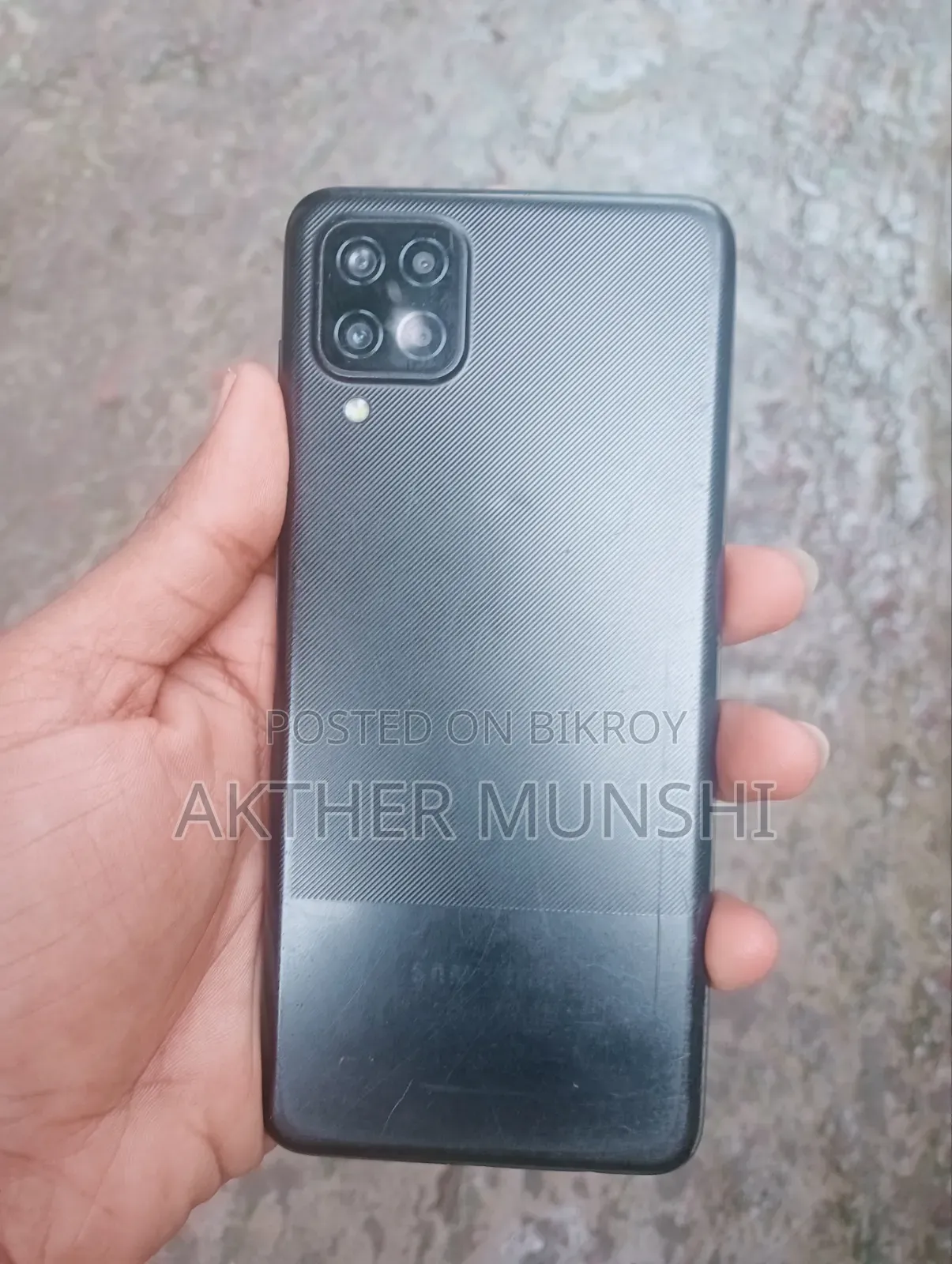 স্যামসাং গ্যালাক্সি এ১২ ৬৪ জিবি ব্ল্যাক