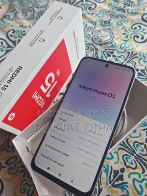 শাওমি রেডমি ১৫ ৫জি ২৫৬ জিবি সিলভার