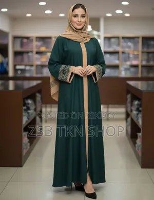 Sneha Embroidery Borka With Hijab