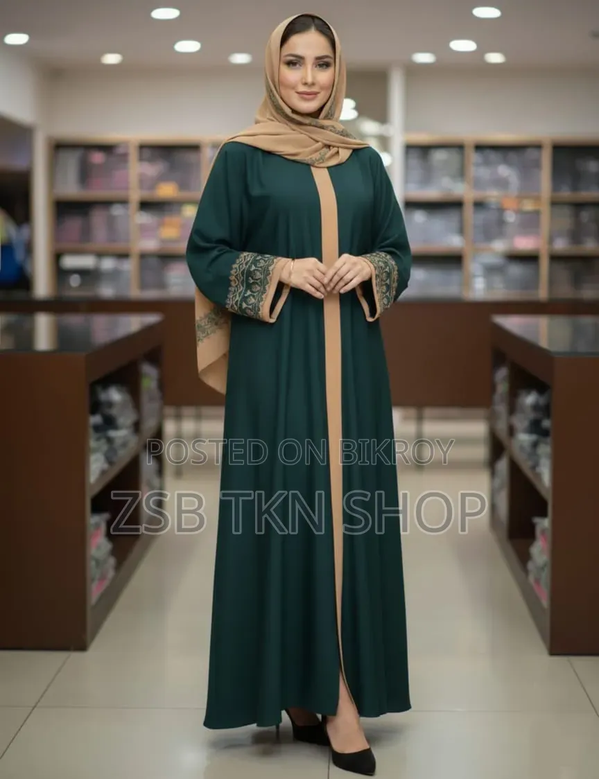 Sneha Embroidery Borka With Hijab
