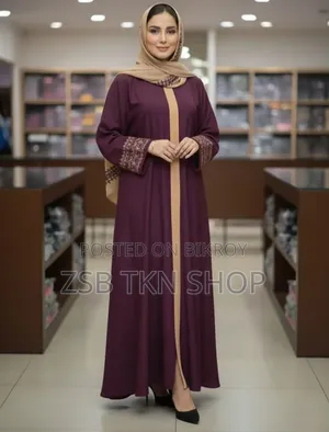 Sneha Embroidery Borka With Hijab