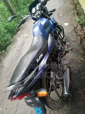 বাজাজ প্লাটিনা ১০০ ২০১৪ ব্লু