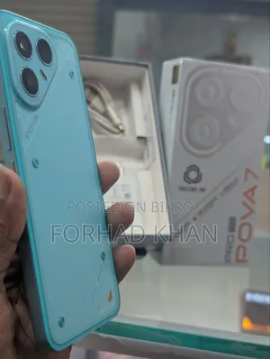 New Tecno Pova 7 Pro 5G 256 GB Blue