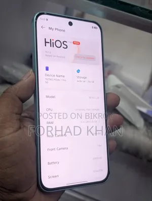 New Tecno Pova 7 Pro 5G 256 GB Blue