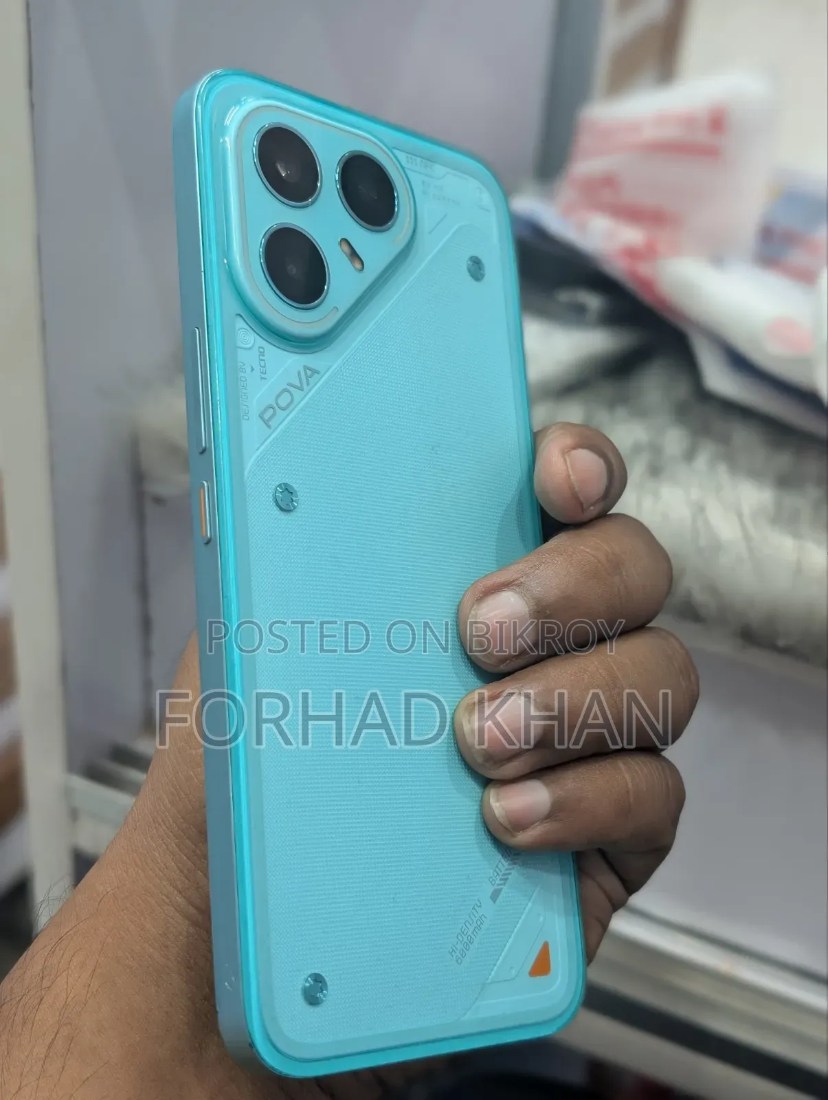 New Tecno Pova 7 Pro 5G 256 GB Blue