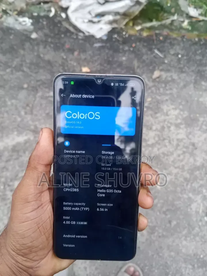 Oppo A77 128 GB Orange