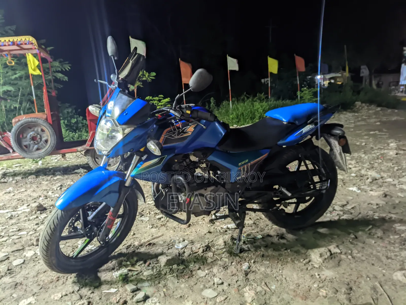 Motorcycle 2015 Blue