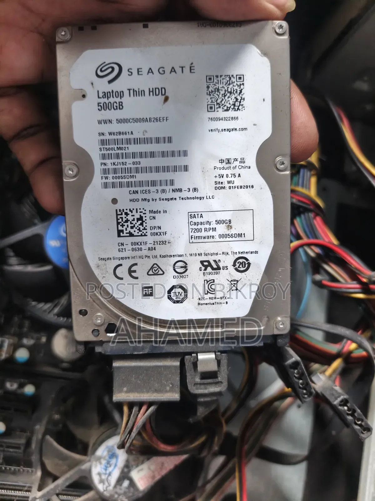 Desktop Computer HP 4GB Intel Core i3 HDD 512GB