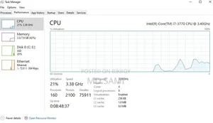 Desktop Computer 8GB Intel Core I7 SSD 128GB